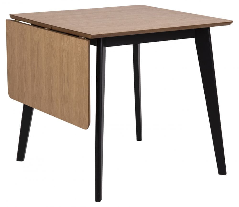 Design Scandinavia Rozkladací jedálenský stôl Roxby, 120 cm, prírodná